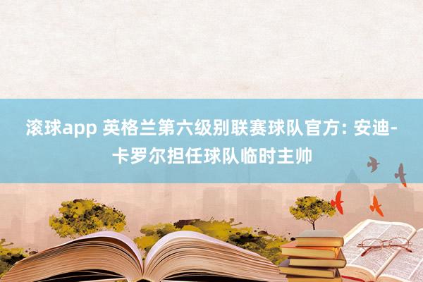滚球app 英格兰第六级别联赛球队官方: 安迪-卡罗尔担任球队临时主帅