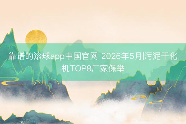 靠谱的滚球app中国官网 2026年5月|污泥干化机TOP8厂家保举